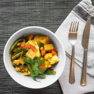 Demo – Rotes Thai-Curry mit Gemüse